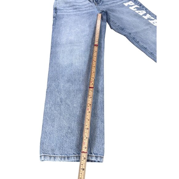 Playboy By PacSun Light Wash Womens Jeans Size 23 100% Cotton Denim Machine Wash - Picture 9 of 12
